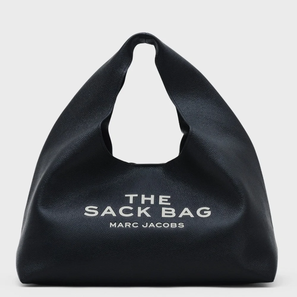 Marc Jacobs XL Sack Bag Black Leather - Picture 1 of 14